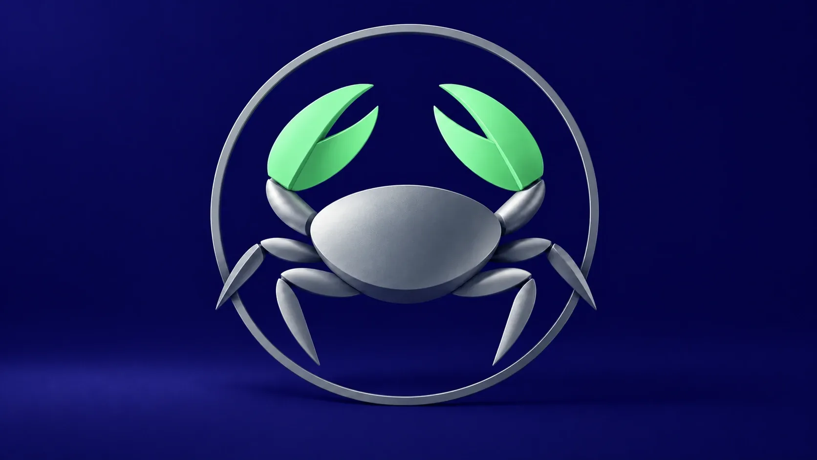 Conceptual editorial illustration for Blue Crab: A key opportunity in the U.S.-Venezuela agro-food trade