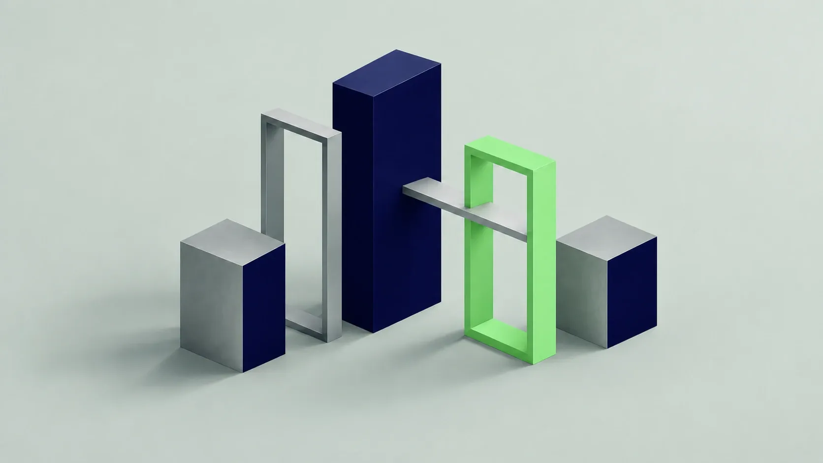 Conceptual editorial illustration for Inside Venezuela’s real estate market